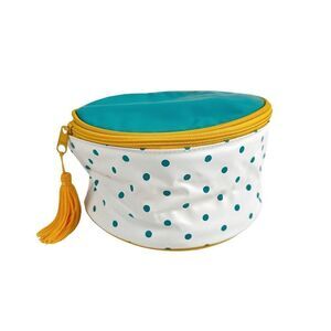 Neutrogena Cosmetic Toiletry Bag Makeup Pouch Case Polka Dots